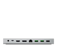 Razer USB 4 Dock Mercury White - 1338242 - zdjęcie 4